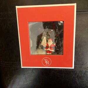 Things remembered Santa cloche ornament